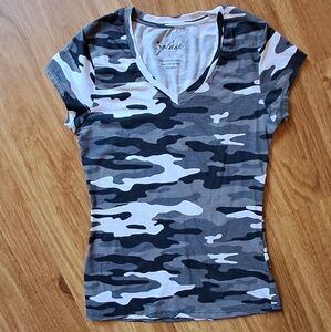 White Camouflage T-Shirt